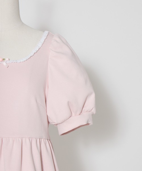 Fiorforte（フィオルフォルテ）の「Sweet baby onepiece（ワンピース・レディース・ホワイト/ピンク/マルチ・FREE）」の12枚目の写真