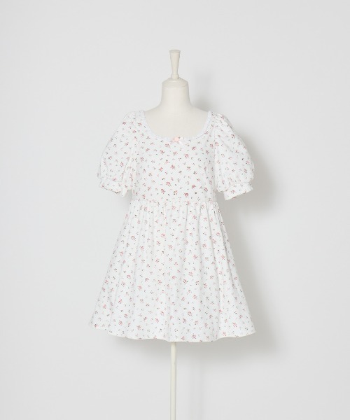 Fiorforte（フィオルフォルテ）の「Sweet baby onepiece（ワンピース・レディース・ホワイト/ピンク/マルチ・FREE）」の17枚目の写真