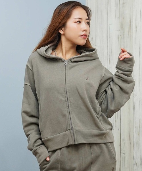 Hurley パーカー 新品 タグ付き ジップアップ Hurley/ハーレー ジップアップ パーカー スウェット フーディー ワン