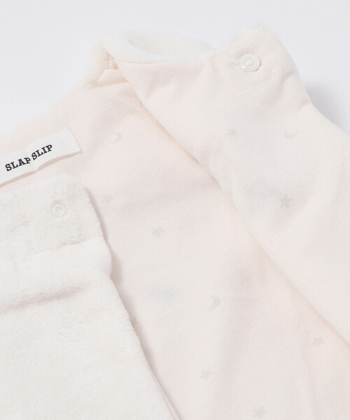 SLAP SLIP BABY（スラップスリップベビー）の「【お揃い】アニマルクマウサギネコ恐竜ポコポコボアベストベビー(70~80cm)（その他ベビーウェア・キッズ・ベージュ/オフホワイト/ピンク/グリーン・FREE）」の14枚目の写真