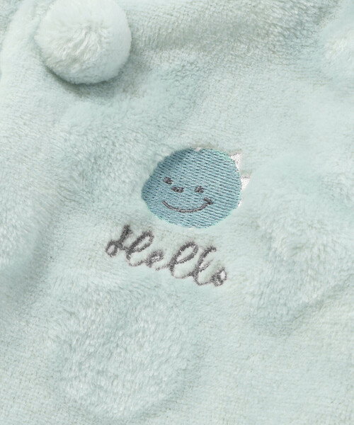 SLAP SLIP BABY（スラップスリップベビー）の「【お揃い】アニマルクマウサギネコ恐竜ポコポコボアベストベビー(70~80cm)（その他ベビーウェア・キッズ・ベージュ/オフホワイト/ピンク/グリーン・FREE）」の20枚目の写真