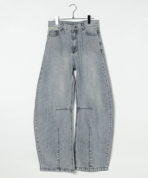 3.3 Field Trip （3.3フィールドトリップ）の「3.3 Field Trip／バレルレッグデニム（デニムパンツ・メンズ・ブルー/ブラック・MEDIUM/LARGE）」の3枚目の写真