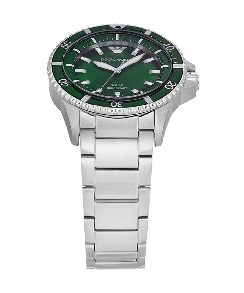 EMPORIO ARMANI（エンポリオアルマーニ）の「エンポリオ・アルマーニ 腕時計 メンズ アナログ ステンレス AR11698（アナログ腕時計・メンズ・シルバー・FREE）」の3枚目の写真