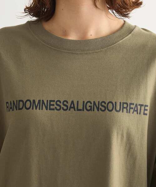 ELENCARE DUE（エレンカーレデュエ）の「・ELENCARE DUE ロゴptTEE（Tシャツ/カットソー・レディース・カーキ/ブラック/オフホワイト・FREE）」の11枚目の写真