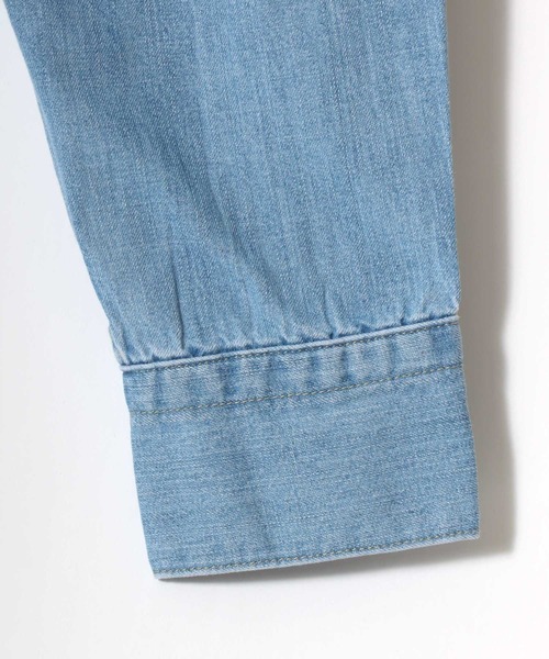 Levi's（リーバイス）の「Levi's/リーバイス DENIM WESTERN SHIRT/レギュラーフィット デニム ウエスタンシャツ/レギュラーカラーシャツ/レディース メンズ（シャツ/ブラウス・メンズ・インディゴブルー/ライトインディゴブルー・M/XL/L）」の14枚目の写真