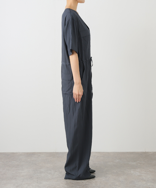 セール】追加3 ダブルポケットVネックオールインワン（その他パンツ