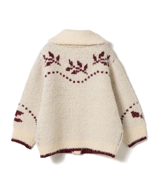 こども ビームス(コドモビームス)の「ブークレ ジャカード カーディガン 2025FW(100~150cm)(カーディガン/ボレロ・キッズ・ダークブラウン/ホワイト系その他5・M(120-130)/S(100-110)/L(140-150))」の11枚目の写真