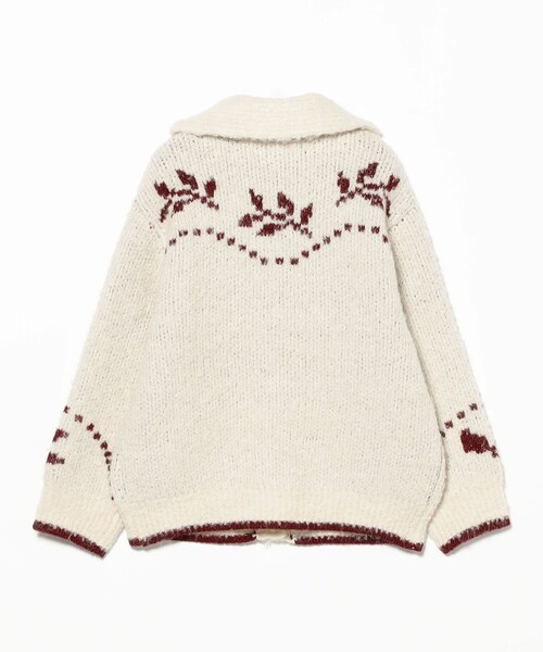 こども ビームス(コドモビームス)の「ブークレ ジャカード カーディガン 2025FW(100~150cm)(カーディガン/ボレロ・キッズ・ダークブラウン/ホワイト系その他5・M(120-130)/S(100-110)/L(140-150))」の22枚目の写真