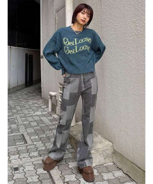 MURUA（ムルーア）の「プラットフォームレースアップブーツ（ブーツ・レディース・ブラウン/ブラック・24.5/23.5/22.5）」の19枚目の写真