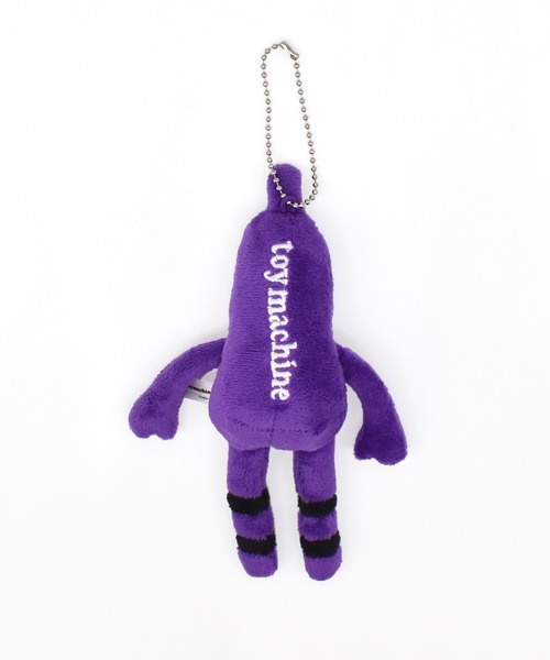 TOY MACHINE(トイ マシーン)の「TOY MACHINE/トイマシーン キーホルダー TOYMONSTER DOLL S TMDOLL78(キーホルダー・メンズ・オレンジ/パープル/レッド・ONE)」の4枚目の写真