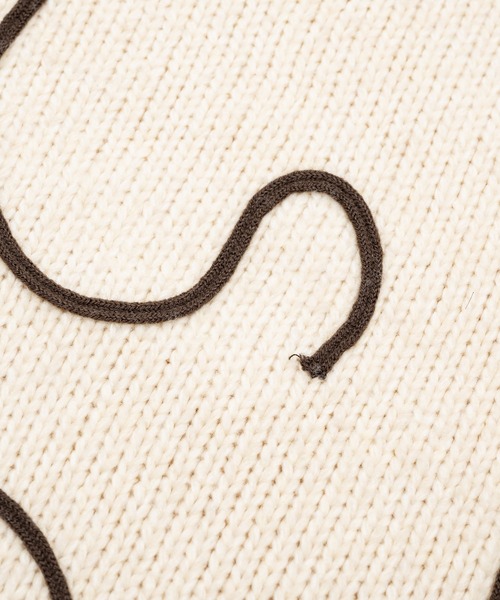 nuance tape line knit/ニュアンステープラインニット（ニット