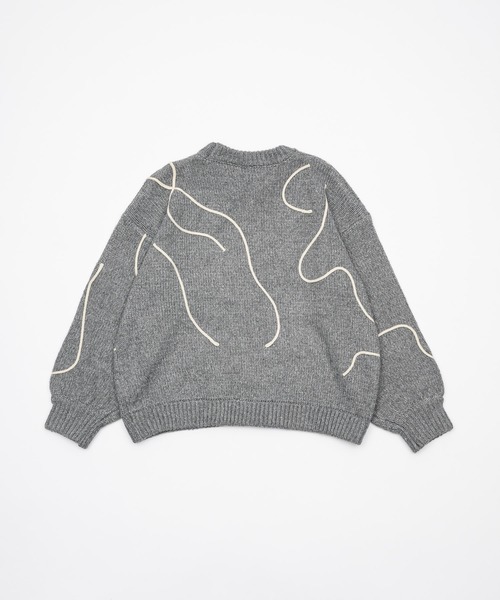 nuance tape line knit/ニュアンステープラインニット（ニット