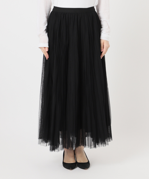 ランダムチュールプリーツスカート（スカート）｜Spick & Span