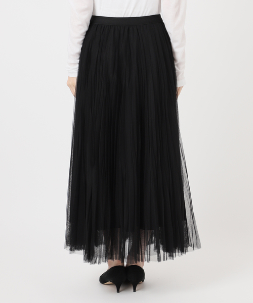 ランダムチュールプリーツスカート（スカート）｜Spick & Span