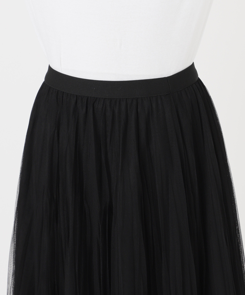 ランダムチュールプリーツスカート（スカート）｜Spick & Span