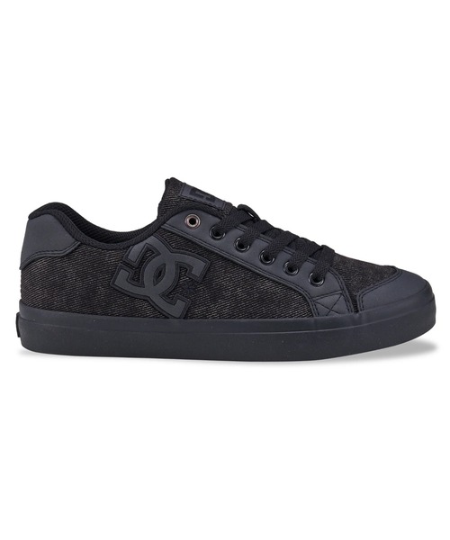 DC SHOES(ディーシーシューズ)の「CHELSEA PLUS TX SE/DCレディースローカットスニーカー(スニーカー・レディース・ブラック系その他・24cm/23.5cm/25cm/24.5cm/23cm)」の2枚目の写真