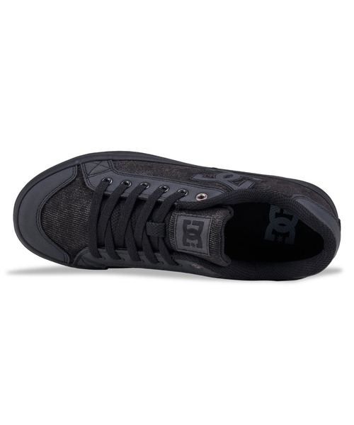 DC SHOES(ディーシーシューズ)の「CHELSEA PLUS TX SE/DCレディースローカットスニーカー(スニーカー・レディース・ブラック系その他・24cm/23.5cm/25cm/24.5cm/23cm)」の4枚目の写真