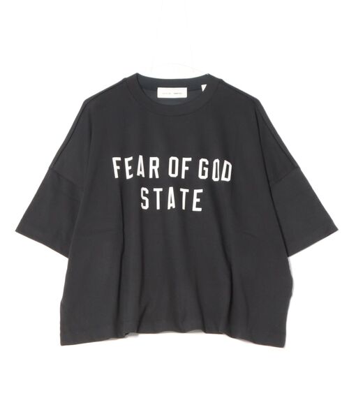 FOG ESSENTIALS(エフオージーエッセンシャルズ)の「Fear of God ESSENTIALS/FOG エッセンシャルズ/Boxy Tee(Tシャツ/カットソー・レディース・ブラック/ホワイト・M/L/S)」の12枚目の写真