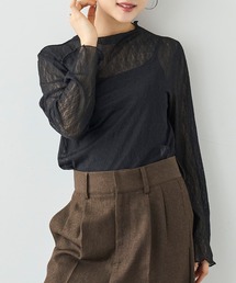 Auntie Rosa｜アンティローザのTシャツ/カットソー（ブラック/黒色系
