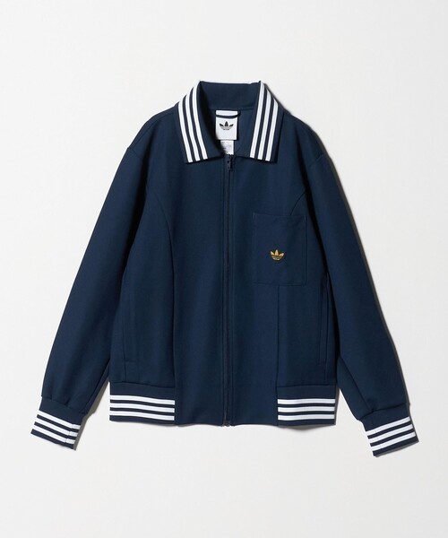 別注 ユナイテッドアローズ　アディダス　レトロ ブルゾン紺　S M adidas 別注】＜adidas Originals＞レトロ ブルゾン（カーディガン/ボレロ