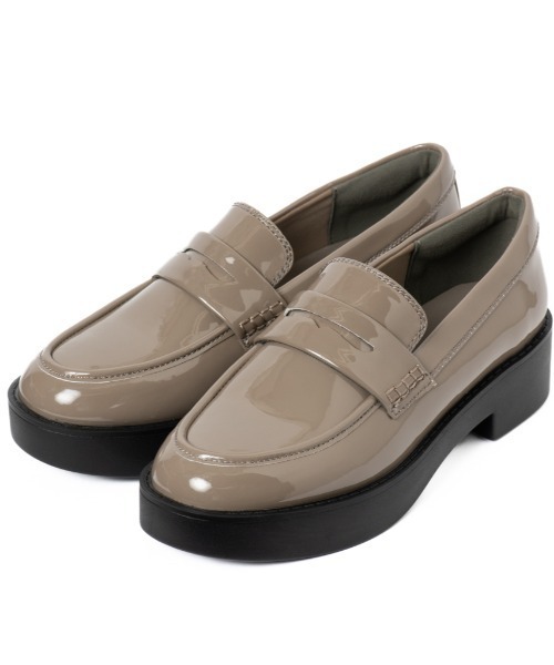 REZOY(リゾイ)の「【REZOY】ベーシックコインローファー(ローファー・レディース・ブラウン/グレイッシュベージュ/ブラック・S/M/LL/L)」の12枚目の写真