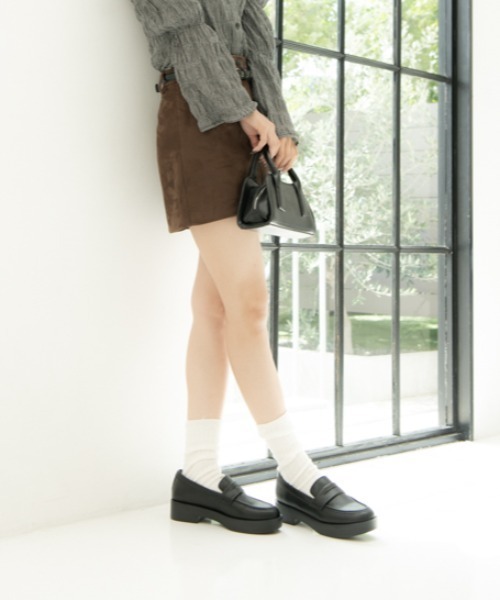 REZOY(リゾイ)の「【REZOY】ベーシックコインローファー(ローファー・レディース・ブラウン/グレイッシュベージュ/ブラック・S/M/LL/L)」の20枚目の写真