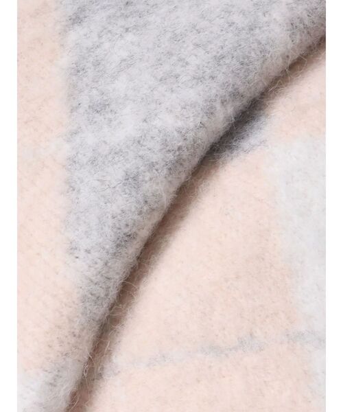 merry jenny（メリージェニー）の「fluffyアーガイルZIPニット（ニット/セーター・レディース・ピンク/グレー・FREE）」の21枚目の写真