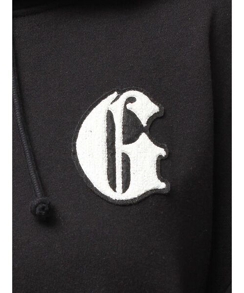 GYDA（ジェイダ）の「COUCH SURFING GYDALMATIANスウェットパーカー（パーカー・レディース・ブラウン/ピンク/オフホワイト/ブラック・FREE）」の9枚目の写真