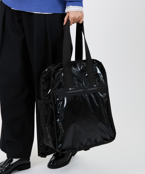 レスポートサック　キルティングリュック　バックパック　ブラック URBAN EDITOR'S BACKPACK4 テンチ（バックパック/リュック