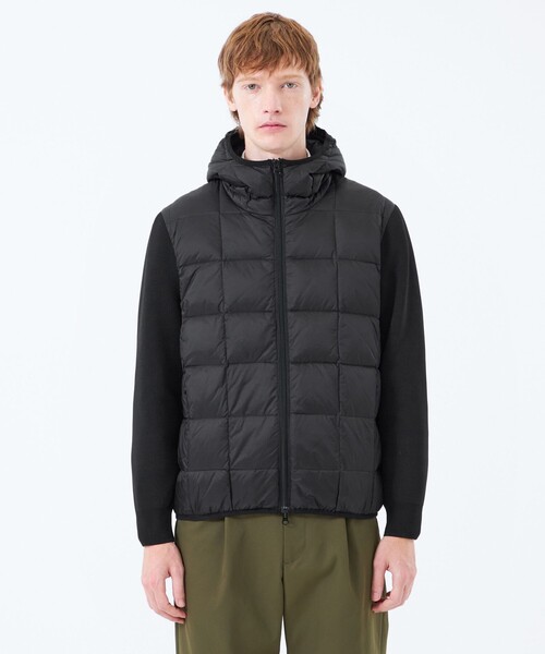 MACKINTOSH PHILOSOPHY(マッキントッシュ フィロソフィー)の「スクエアキルト&ニット コンビパーカー with TAION(ブルゾン・メンズ・ネイビー/ベージュ系その他2/ブラック・40/42/38)」の7枚目の写真