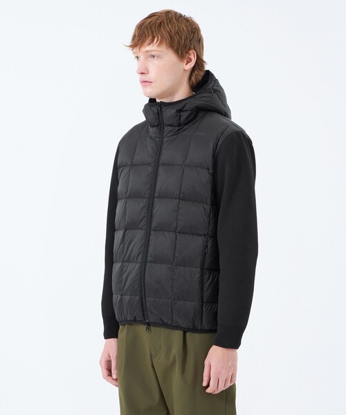 MACKINTOSH PHILOSOPHY(マッキントッシュ フィロソフィー)の「スクエアキルト&ニット コンビパーカー with TAION(ブルゾン・メンズ・ネイビー/ベージュ系その他2/ブラック・40/42/38)」の8枚目の写真