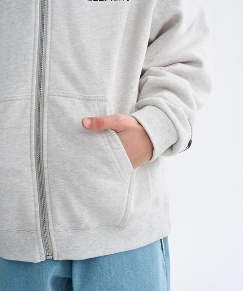 ELEMENT(エレメント)の「ELEMENT キッズ TIMBER 3 ZIP HOOD YO パーカー 【2025年秋冬モデル】/エレメントキッズフードプリントジップアップパーカー・フーディー(パーカー・キッズ・ブラック/ホワイト系その他・SMALL/MEDIUM/LARGE/X-LARGE)」の6枚目の写真