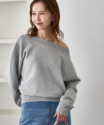 ROPE' PICNIC | 2WAYボートネックスウェット/リンクコーデ(スウェット)