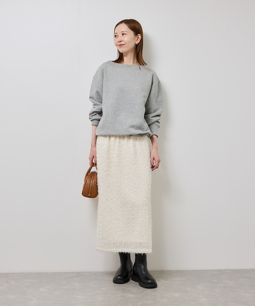 ROPE' PICNIC（ロペピクニック）の「2WAYボートネックスウェット/リンクコーデ（スウェット・レディース・ブラック/ライトグレー/キナリ・FREE）」の20枚目の写真