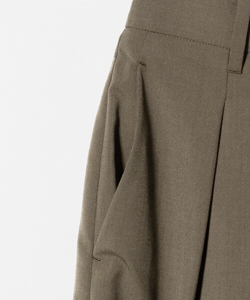 BEAUTY&YOUTH UNITED ARROWS（ビューティーアンドユースユナイテッドアローズ）の「毛ブレンド タックロングスカート 防シワ ウォッシャブル（スカート・レディース・オリーブ・M/XS/S）」の11枚目の写真