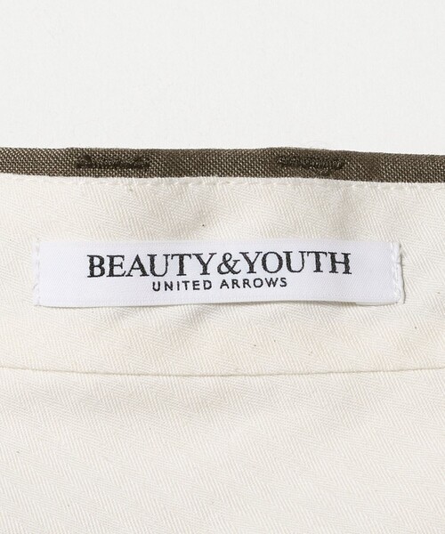 BEAUTY&YOUTH UNITED ARROWS（ビューティーアンドユースユナイテッドアローズ）の「毛ブレンド タックロングスカート 防シワ ウォッシャブル（スカート・レディース・オリーブ・M/XS/S）」の17枚目の写真