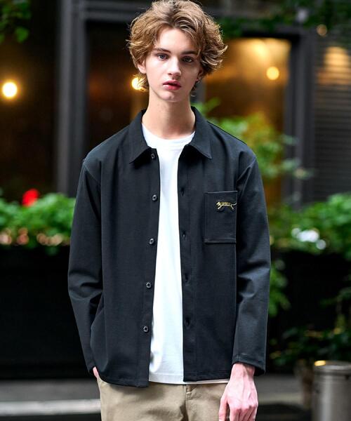 DRESSTERIOR(ドレステリア)の「タイガー刺繍 カットソーシャツ(シャツ/ブラウス・メンズ・ブラック/ダークブラウン・90/91/92/94)」の1枚目の写真