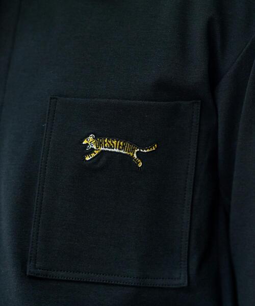 DRESSTERIOR(ドレステリア)の「タイガー刺繍 カットソーシャツ(シャツ/ブラウス・メンズ・ブラック/ダークブラウン・90/91/92/94)」の22枚目の写真