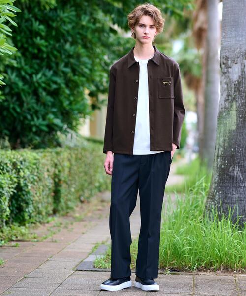 DRESSTERIOR(ドレステリア)の「タイガー刺繍 カットソーシャツ(シャツ/ブラウス・メンズ・ブラック/ダークブラウン・90/91/92/94)」の14枚目の写真