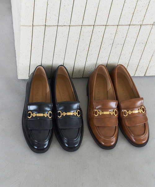 LE TALON（ルタロン）の「フラップビットローファー（ローファー・レディース・ブラック系その他/キャメル・22.5cm/22cm/25.5cm/25cm/24.5cm/24cm/23.5cm/23cm）」の3枚目の写真