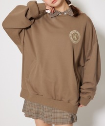 RIENDA GOLF | 【RIENDA GOLF】ユニセックスルーズスウェットトップス 秋服 冬服 トレーナー(スウェット)