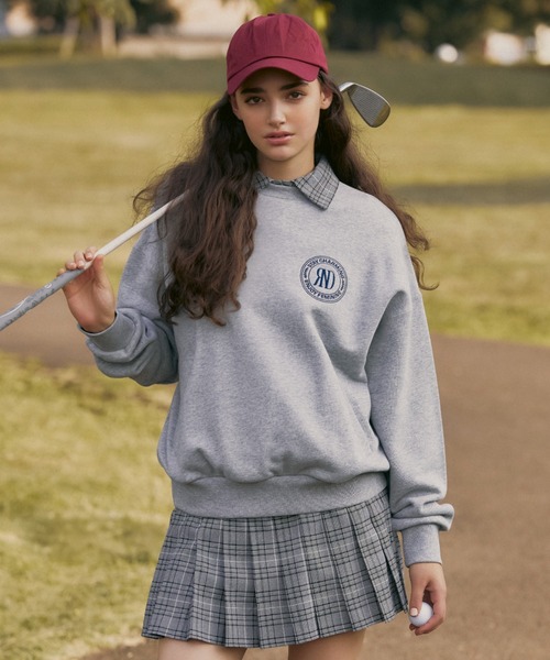 【RIENDA GOLF】ユニセックスルーズスウェットトレーナー RIENDA GOLF（リエンダゴルフ）の「【RIENDA GOLF】ユニセックスルーズ