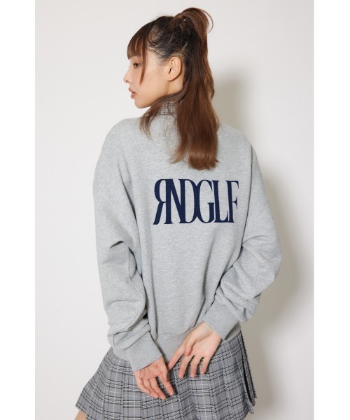 ユニセックスルーズスウェットトップス　新品未使用タグ付き　RIENDAGOLF RIENDA GOLF】ユニセックスルーズスウェットトップス 秋服 冬服