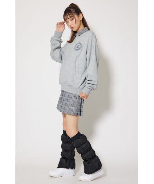 RIENDA GOLF】ユニセックスルーズスウェットトップス 秋服 冬服