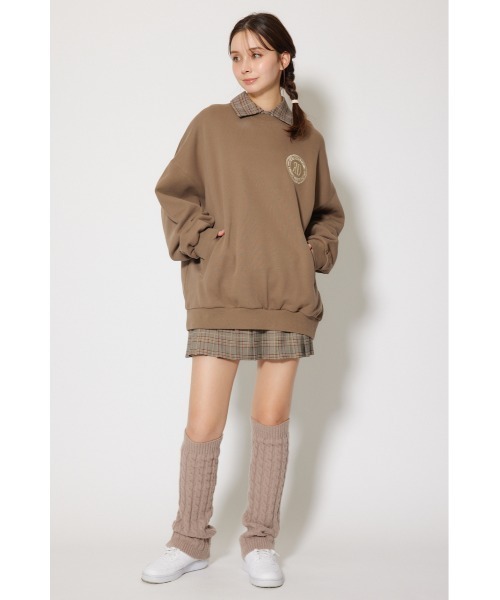 RIENDA GOLF】ユニセックスルーズスウェットトップス 秋服 冬服