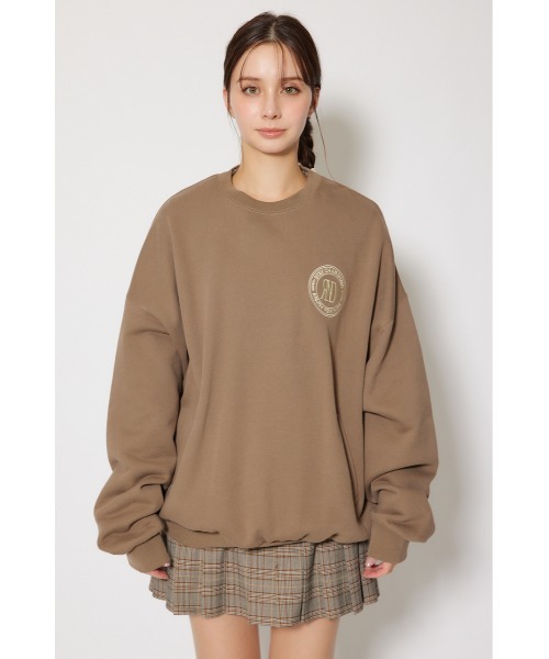 RIENDA GOLF】ユニセックスルーズスウェットトップス 秋服 冬服