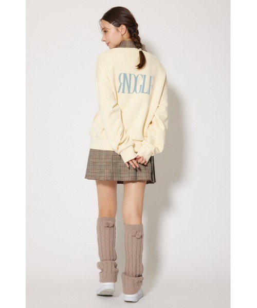 RIENDA GOLF】ユニセックスルーズスウェットトップス 秋服 冬服