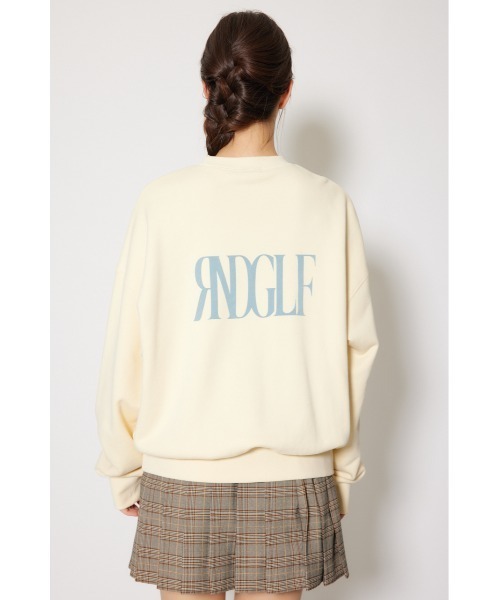 RIENDA GOLF】ユニセックスルーズスウェットトップス 秋服 冬服