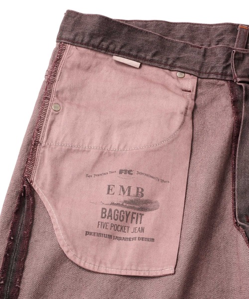 FTC（エフティーシー）の「EMB（デニムパンツ・メンズ・レッド系その他/グリーン系その他・MEDIUM/LARGE/X-LARGE/SMALL）」の7枚目の写真