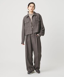 BEAUTY&YOUTH UNITED ARROWS | 【WEB限定】ポリエステル ワイドショートシャツ(シャツ/ブラウス)